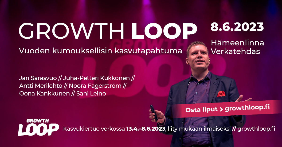 Growth LOOP -kasvutapahtuma