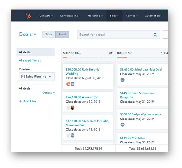 Diilit HubSpot CRM