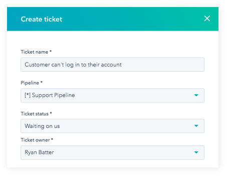 Asiakaspalvelutikettien standardit HubSpot service